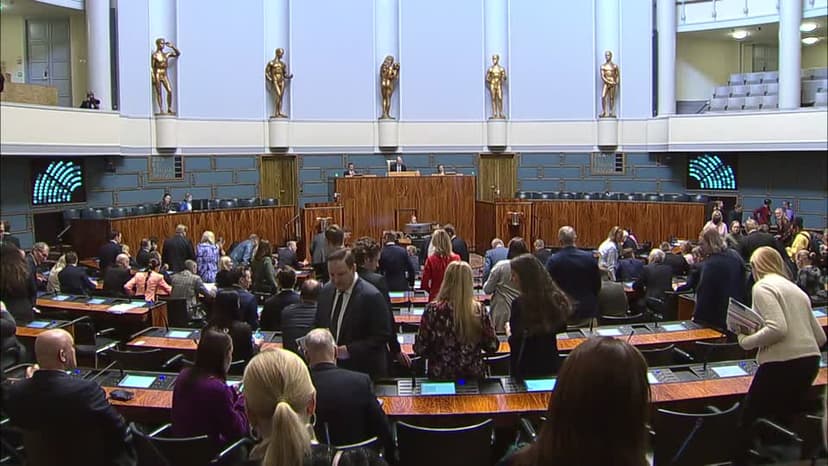 Plenum 27.3.2026 kl. 13