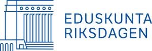 Navigointipalkin eduskunta-logo